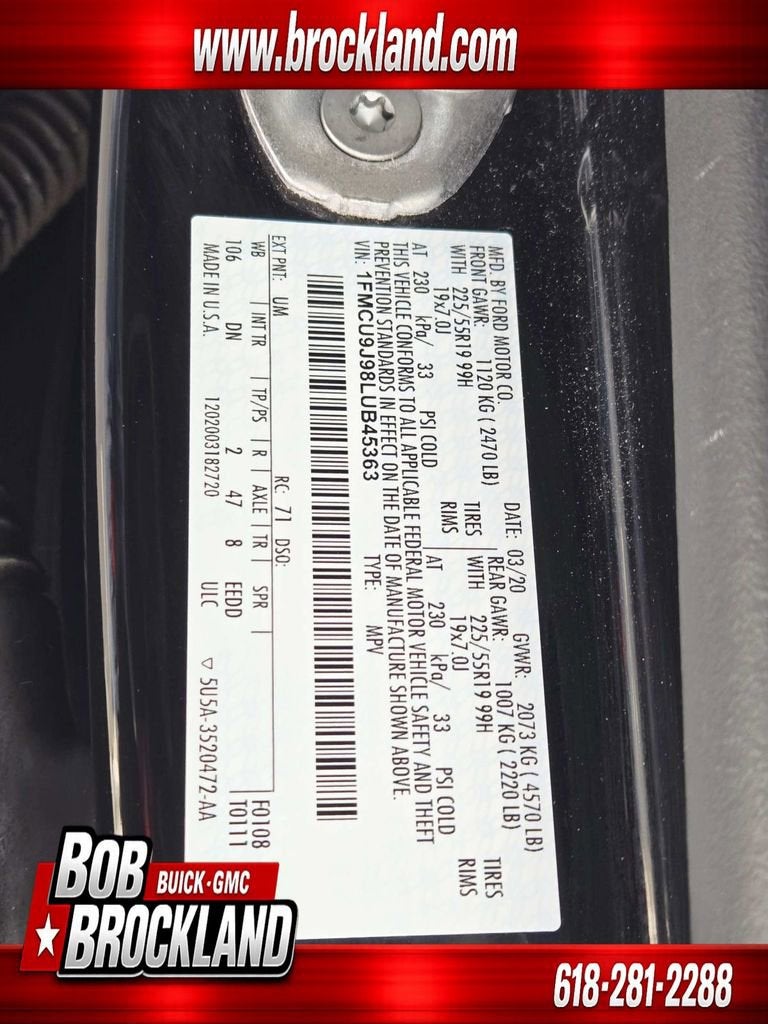 2020 Ford Escape Titanium