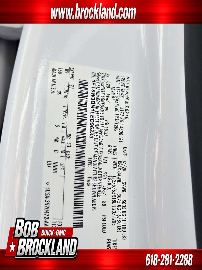 2020 Ford Super Duty F-350 SRW XL