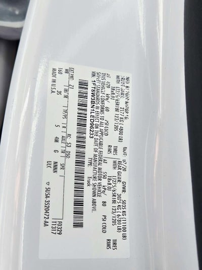 2020 Ford Super Duty F-350 SRW XL