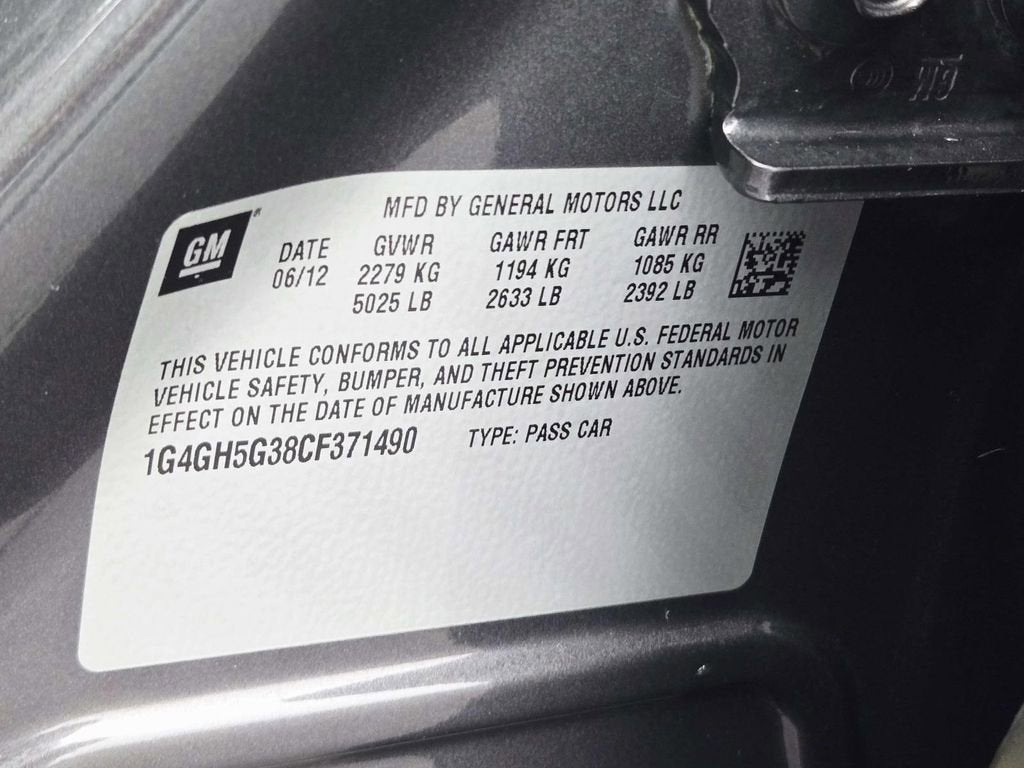 2012 Buick LaCrosse Premium 3