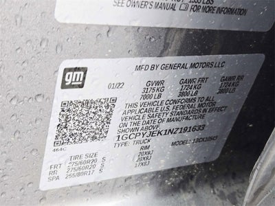 2022 Chevrolet Silverado 1500 LTD LT (2FL)