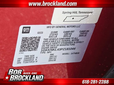 2023 GMC Acadia SLE