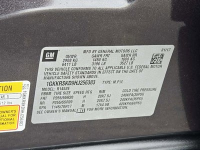 2017 GMC Acadia Limited Limited