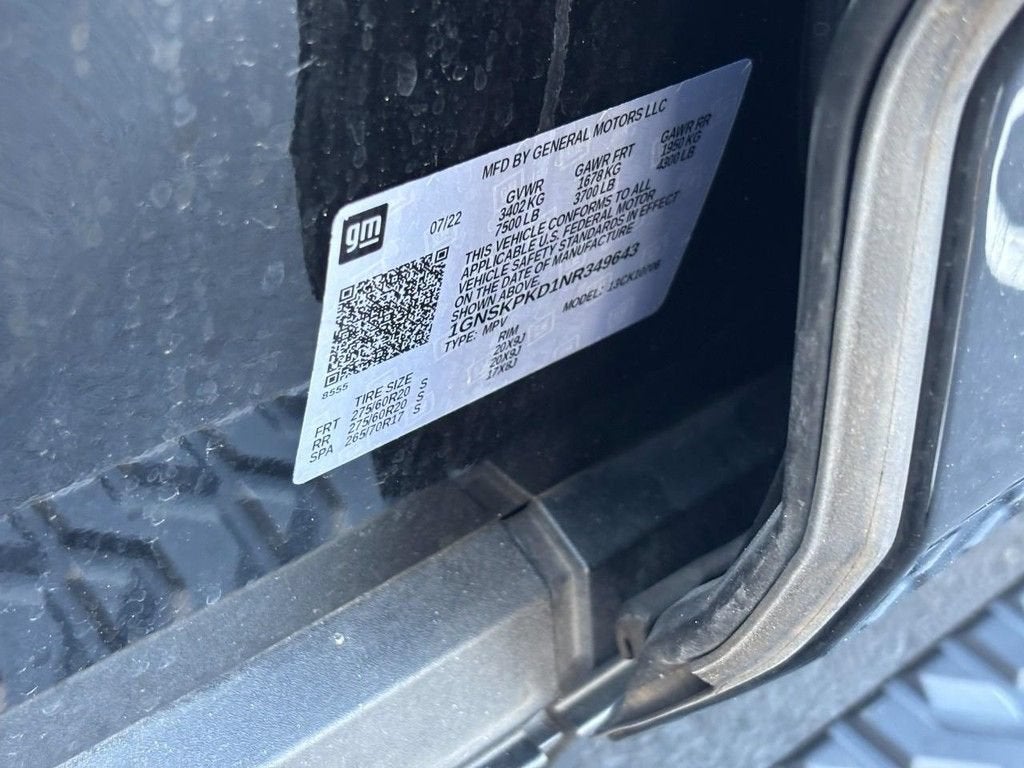2022 Chevrolet Tahoe Z71