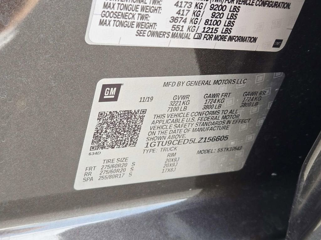 2020 GMC Sierra 1500 Elevation