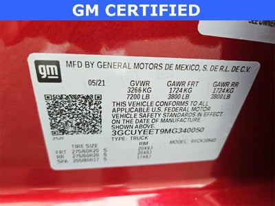 2021 Chevrolet Silverado 1500 RST