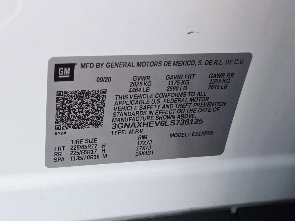 2020 Chevrolet Equinox LS