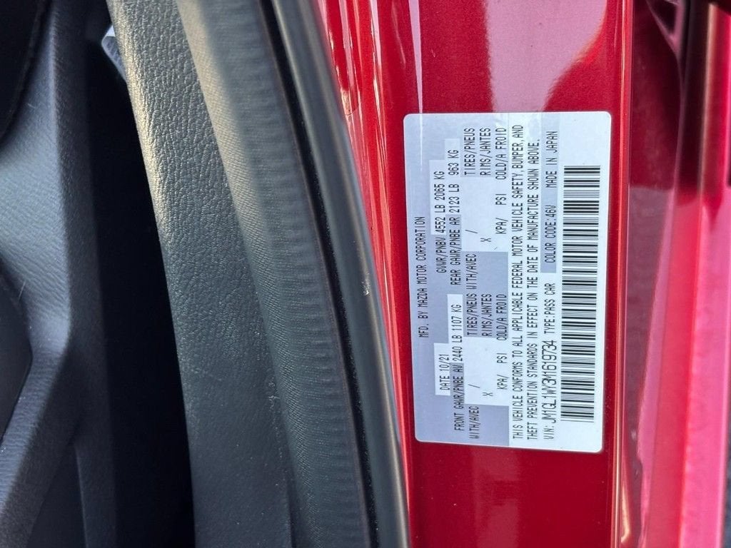 2021 Mazda Mazda6 Grand Touring Reserve