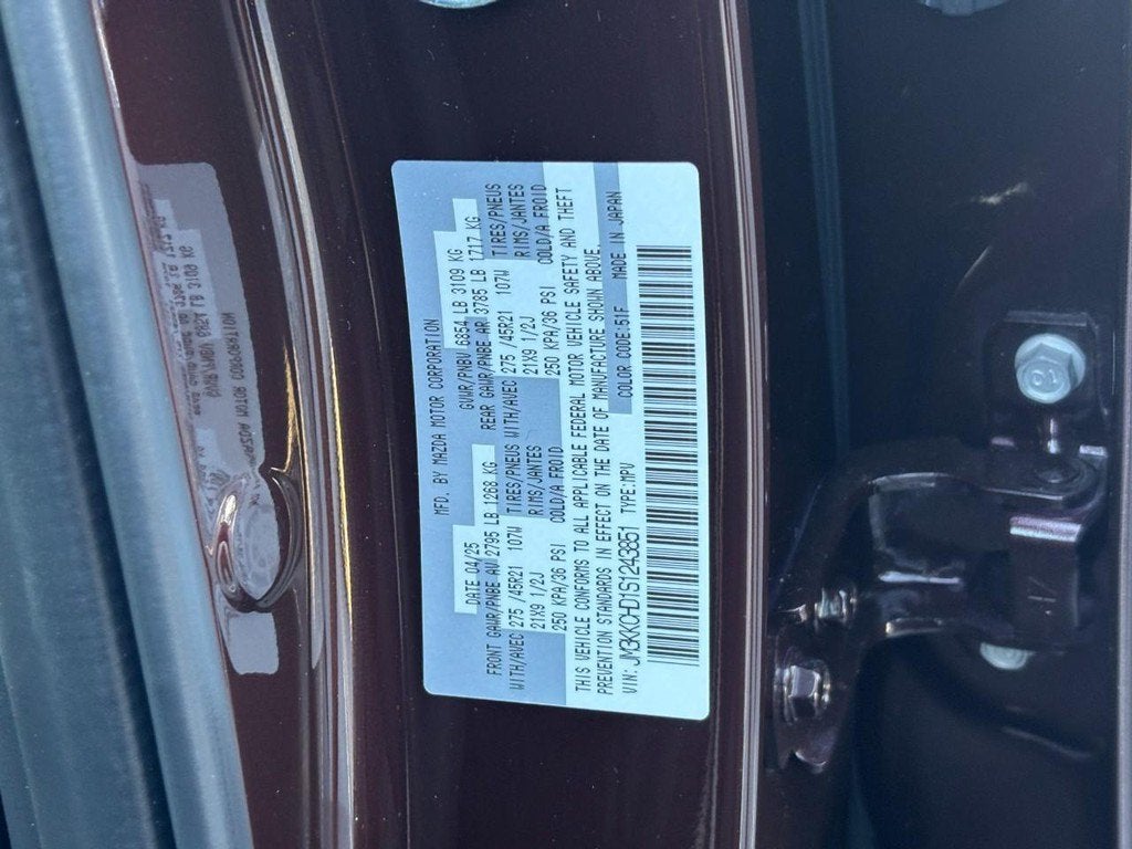 2025 Mazda Mazda CX-90 3.3 Turbo Premium Sport