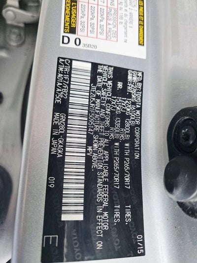 2015 Toyota 4Runner SR5