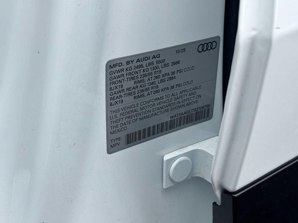 2025 Audi All-new Q5 Premium TFSI quattro S tronic