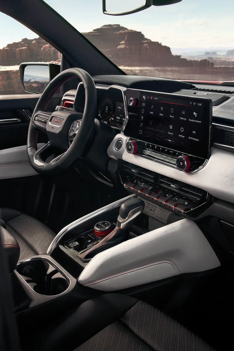 2026 GMC Canyon infotainment system at Bob Brockland Buick GMC in Columbia IL